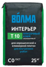 Плиточный клей Волма Интерьер 25 кг — Клеевые и монтажные смеси