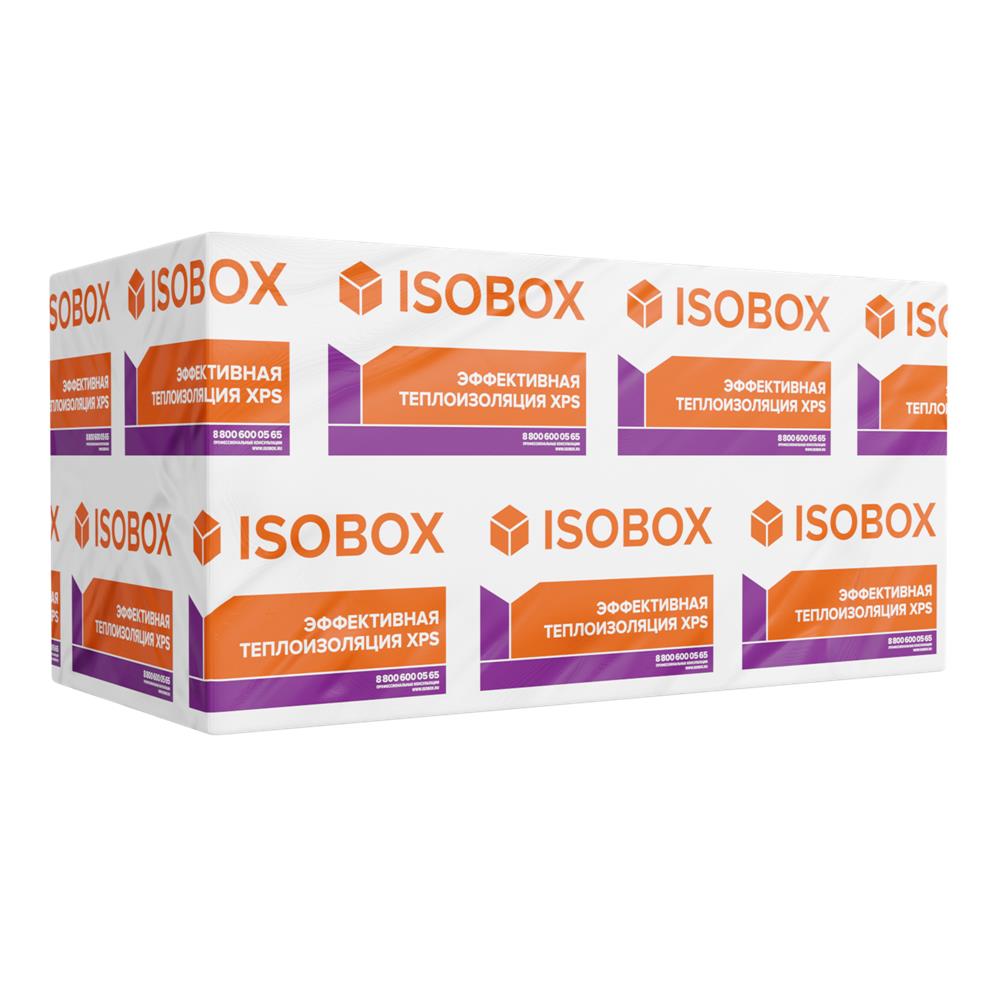 XPS ISOBOX 100, 1200х600х20 мм (20 плит, 14,4 кв.м) — Технониколь