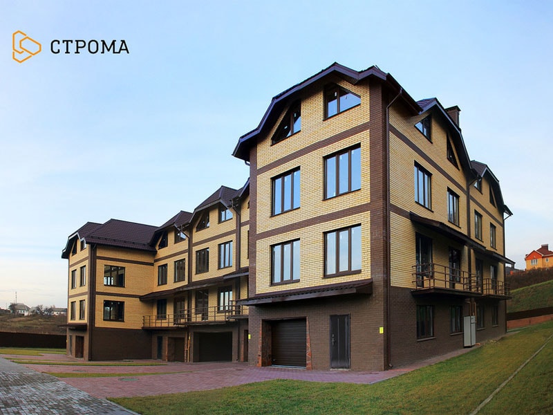 Кирпич облицовочный СТРОМА, 1НФ гладкий — Кирпич