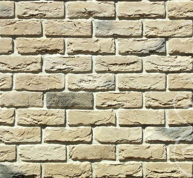 Рядовая плитка White Hills Бремен брик, тычок 305-11 с расшивкой 1,2 см — Grandline