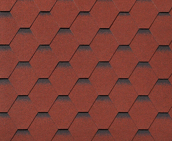 RoofShield черепица Премиум Стандарт (3м2) Красный с оттенением — Grandline