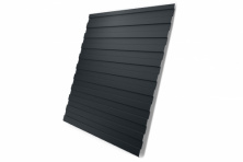 Профнастил С8А 0,5 Satin RAL 7016 антрацитово-серый — Профнастил C8