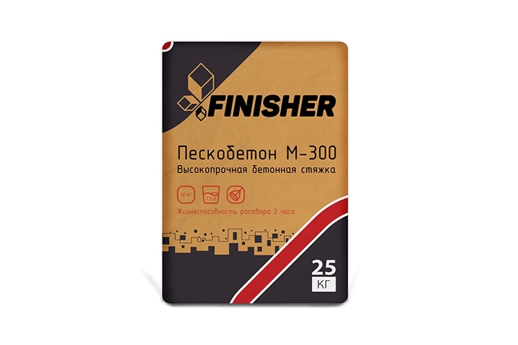 ПескоБетон М-300 Finisher 50кг — Grandline