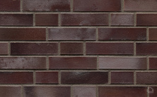 Клинкерный кирпич АВС Gotha aubergine Schmolz glatt, NF — 240х115х71