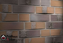 Клинкерный кирпич Feldhaus Klinker K564NF carbona geo maritim — 240х115х71