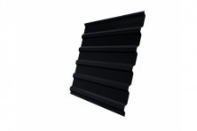 Профнастил С20В 0,5 Satin RAL 9005 черный — Профнастил С20