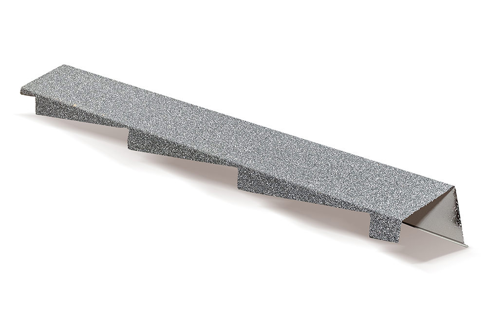 Планка фронтонная правая AeroDek Robust античный серый — Grandline