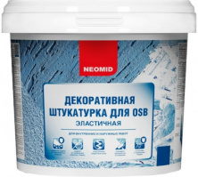 Фактурная штукатурка Neomid Н серо-лиловый 6 кг — Фактурная