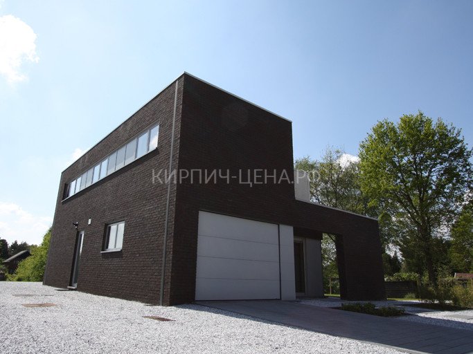 Кирпич ручной формовки Vandersanden 1. Mangan Schwarz/ Zwart, M50 — Кирпич
