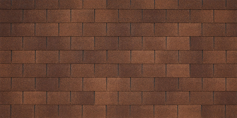 Битумная черепица TEGOLA TOSCANA liberica 020 (коричневый с отливом) — Grandline