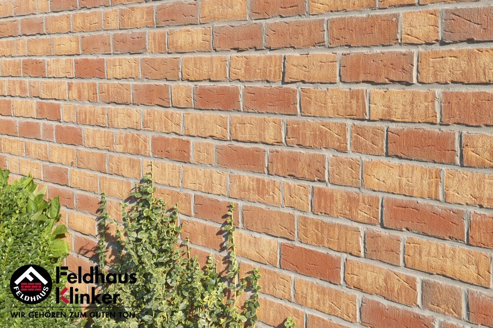 Клинкерный кирпич Feldhaus Klinker K686NF sintra ardor calino — Кирпич