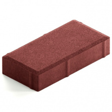 Брусчатка Steingot Серия "ЛАЙТ 40", красный яркий (200х100х40) — Steingot