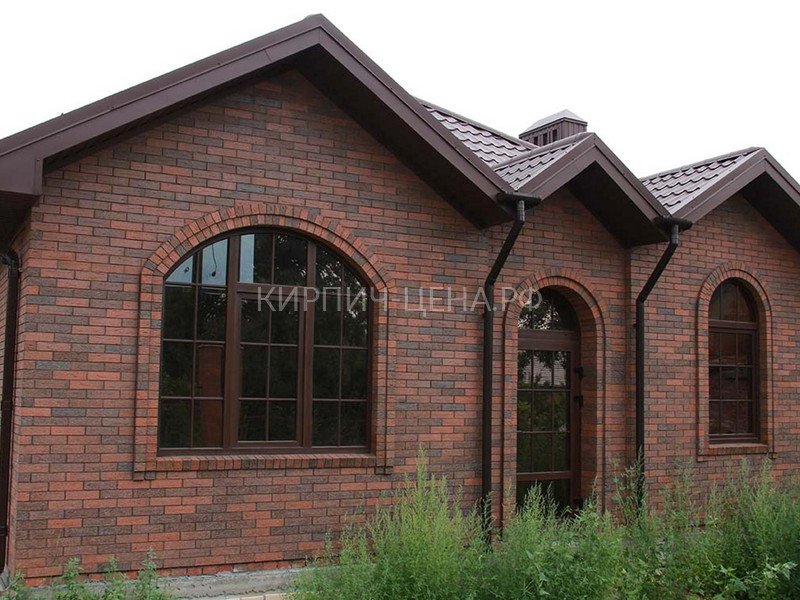 Кирпич керамический TERCA RED FLAME с песком 0,7НФ — Кирпич