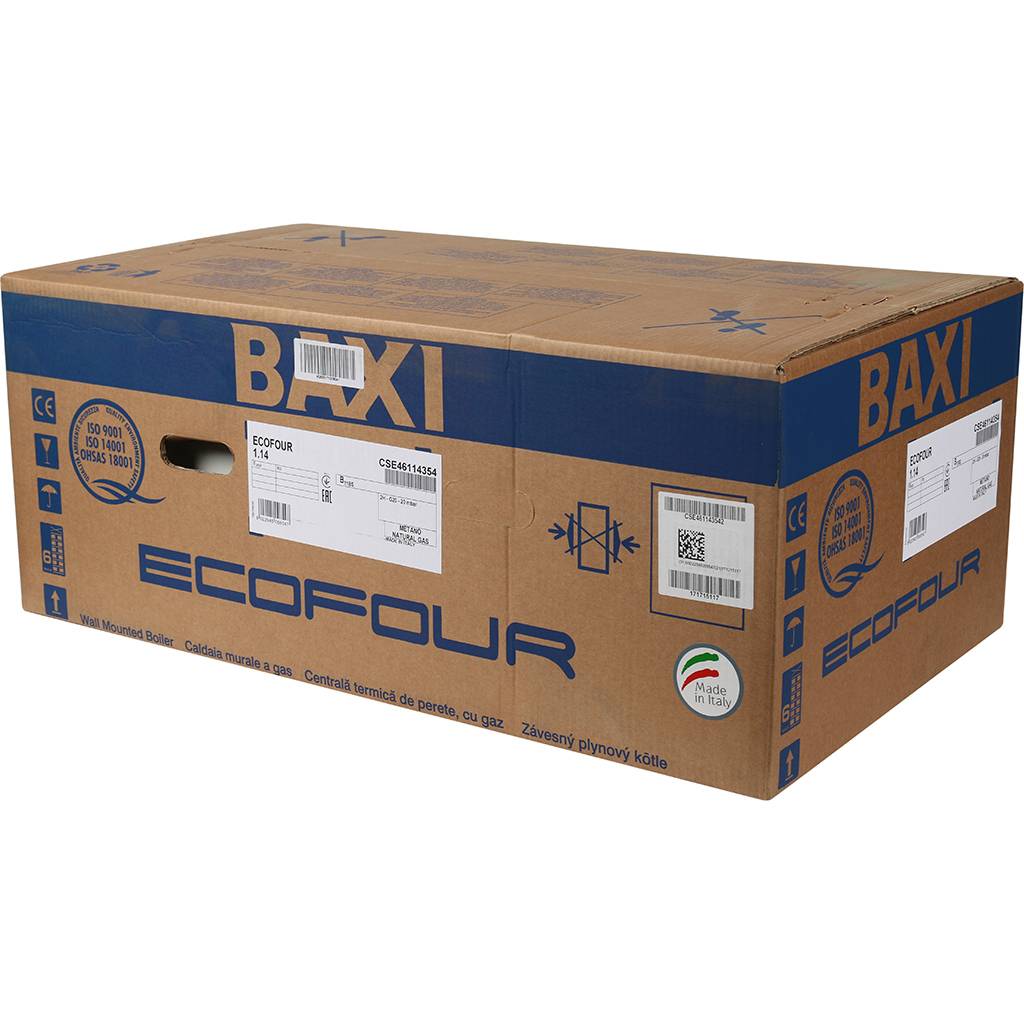 Газовый настенный котел Baxi ECO Four 1.14 одноконтурный атмосферный — Газовые котлы