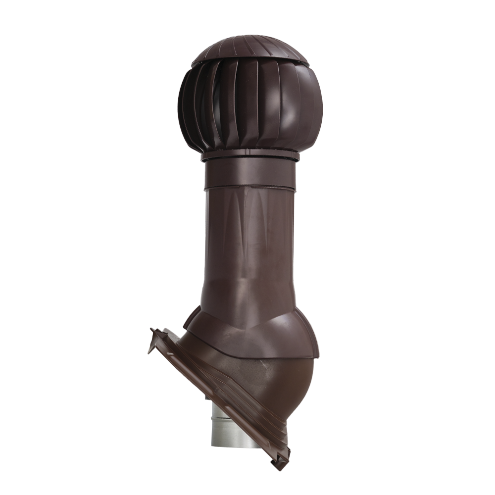 Комплект вентиляции Gervent для кровли Universal 160/125 RAL 8017 — Grandline