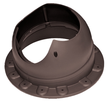 Проходной элемент Krovent Base-VT Seam 110 коричневый — Grandline