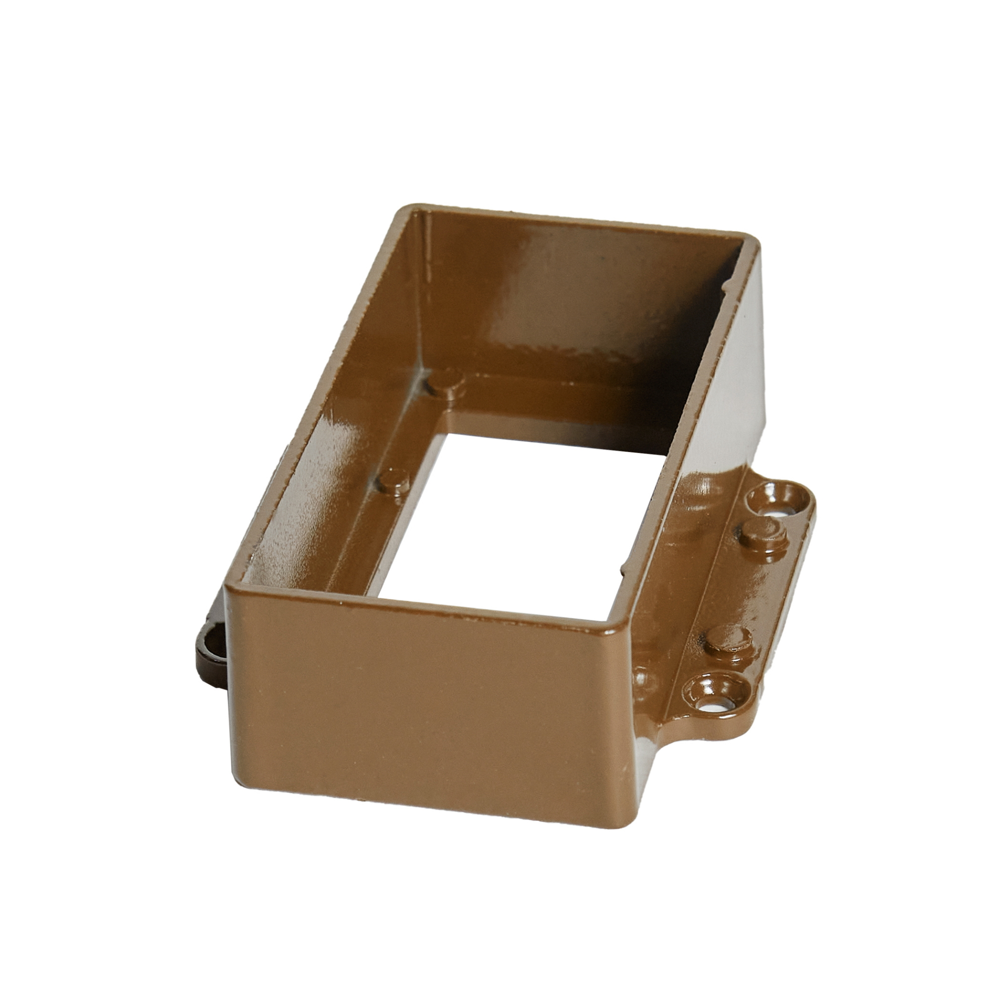 Соединитель перила прямой CM Railing 90х45 мм teak (тик) alu — Grandline
