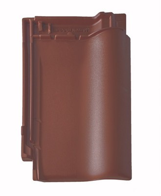 Рядовая черепица Braas Рубин 9V каштан — Grandline