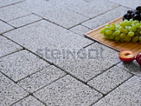 Брусчатка Steingot Серия "БАРАВИЯ" Bianco Nero, 60 мм (280x210x60) — Steingot