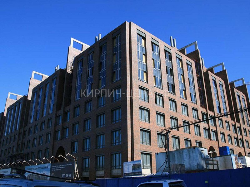 Кирпич керамический TERCA RED FLAME гладкий 0,7НФ — Кирпич