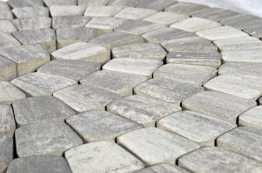 Тротуарная плитка BRAER Классико, Серебристый (57х115х60) — Braer