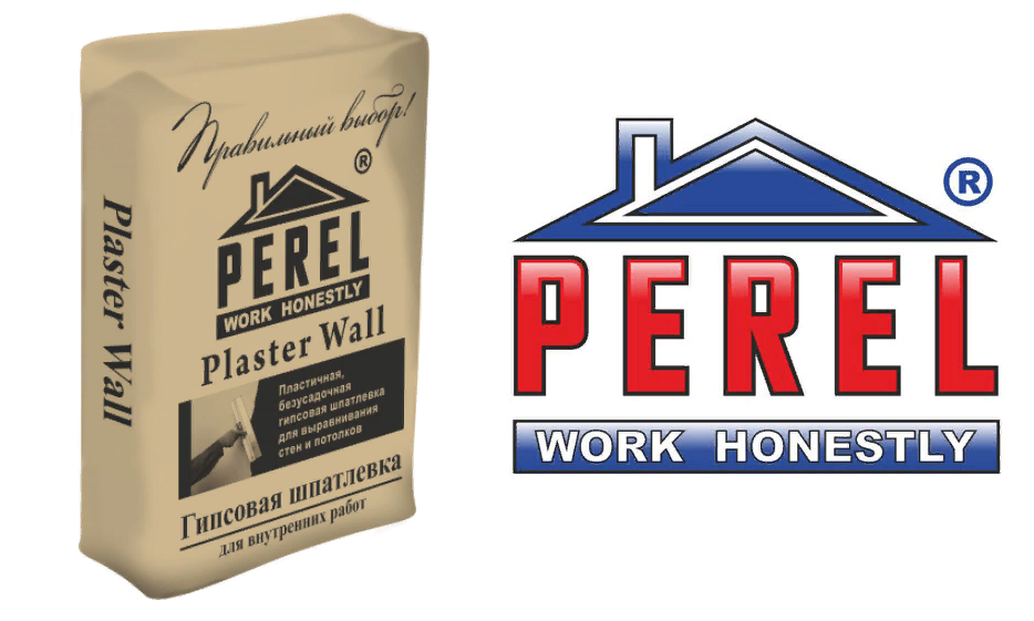 Полимерная шпатлевка Perel Plaster wall для финишной отделки, 20 кг (для внутренних работ) — Perel