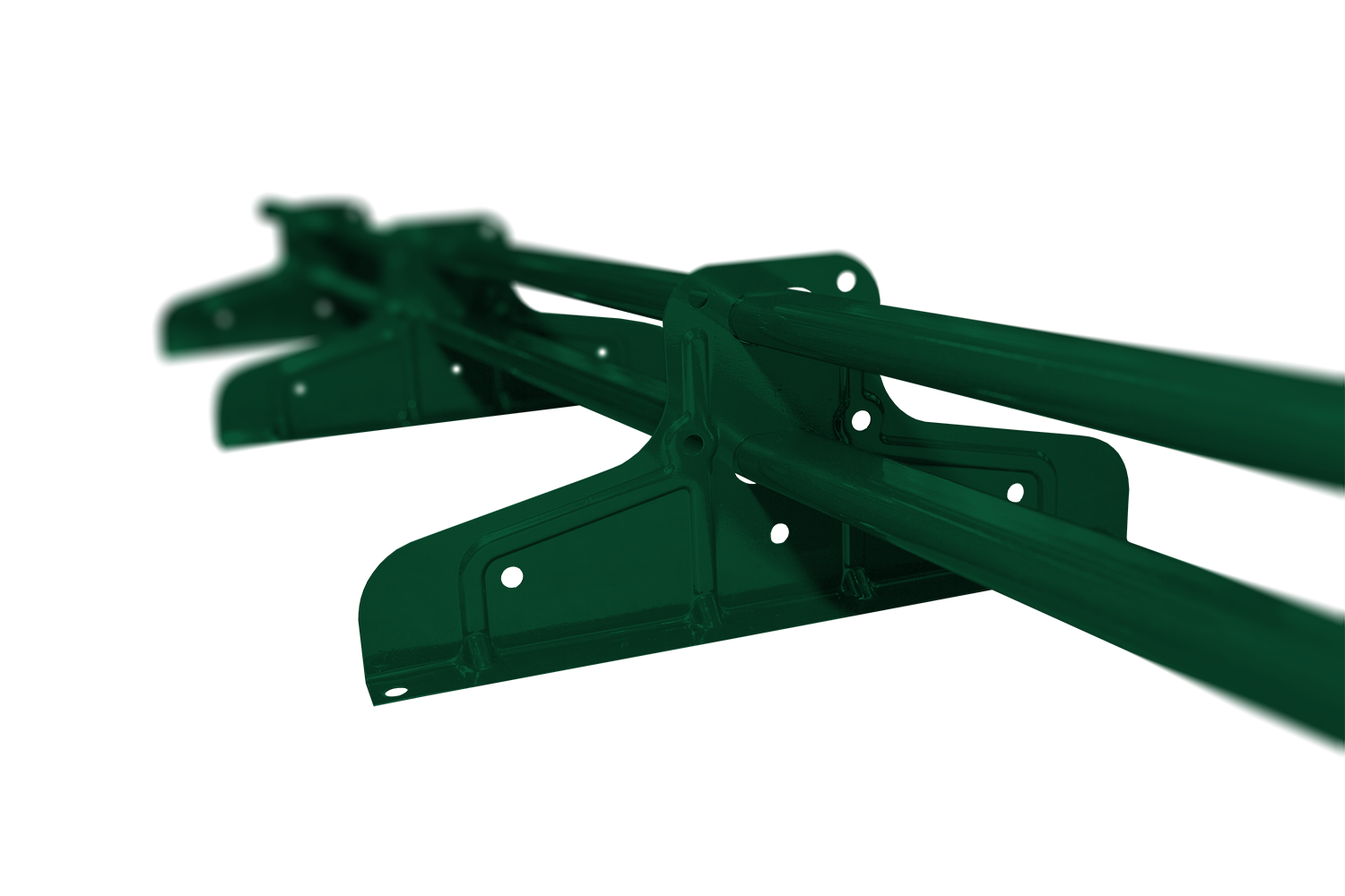 Снегозадержатель Стандарт Т4 d 40х20 RAL 6005 (1м) — Grandline