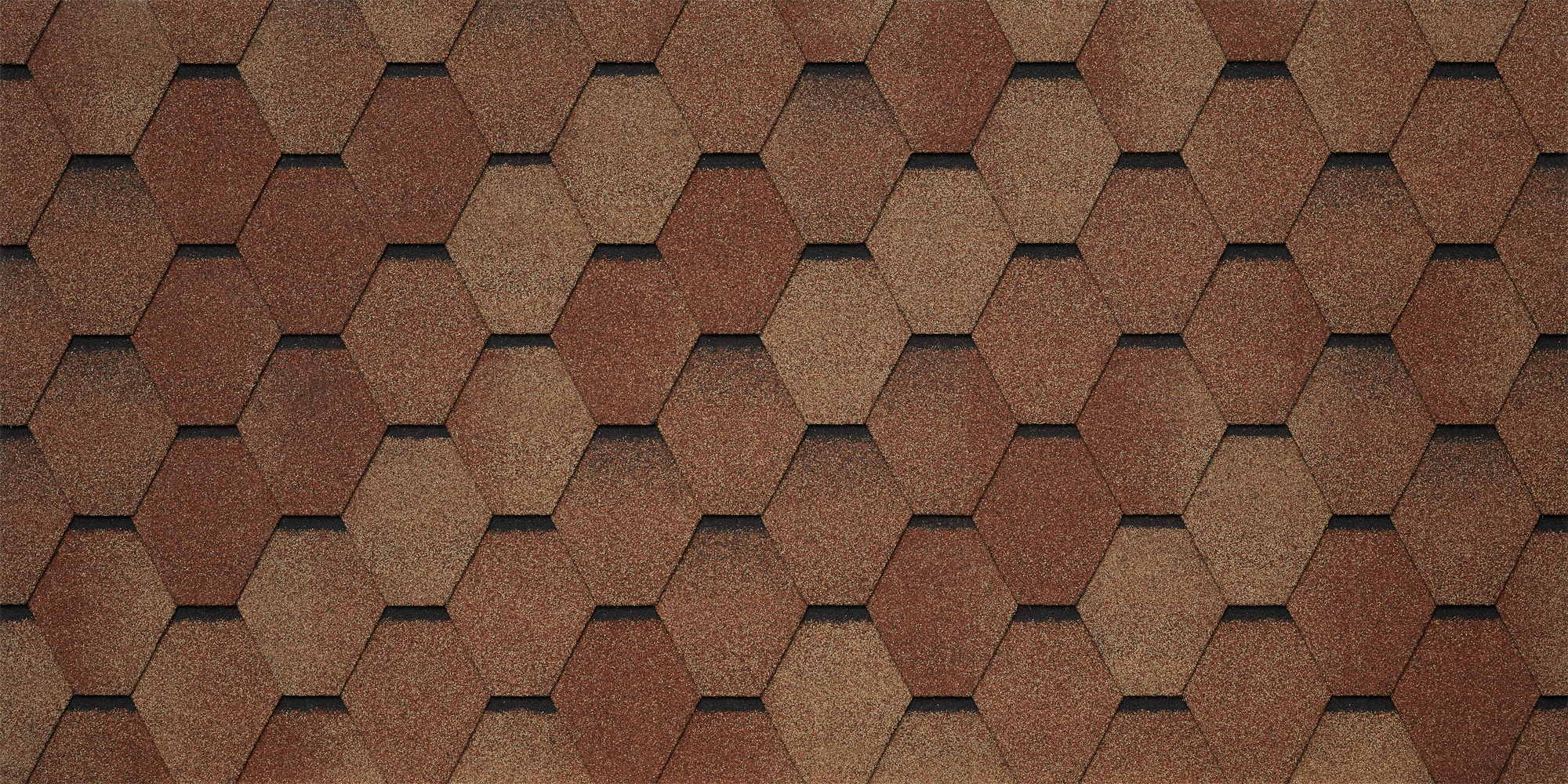 Черепица битумная Tegola Unica Veneto terracotta 206 (терракотта) — Grandline