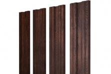 Штакетник Twin 0,45 Print-Double Premium Cherry Wood Lite Fresh — Штакетник
