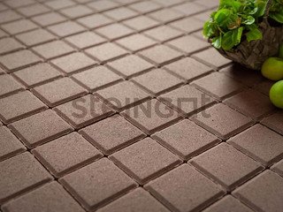 Брусчатка Steingot Серия "ПРАКТИК 60" Прямоугольник, коричневый (200х100х60) — Steingot
