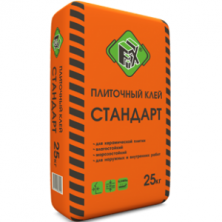Клей плиточный СТАНДАРТ FIX, 25 кг — Клеевые и монтажные смеси