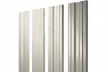Штакетник Twin 0,45 Print Elite Milky Wood TwinColor — Штакетник