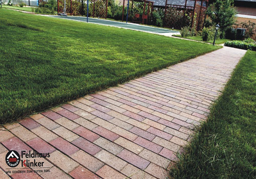 Клинкерная брусчатка Feldhaus Klinker gala alea P405KDF 200x100x52 — Клинкерная