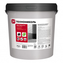 Мастика битумно-полимерная эмульсионная ТЕХНОНИКОЛЬ №31, ведро 18 кг — Технониколь
