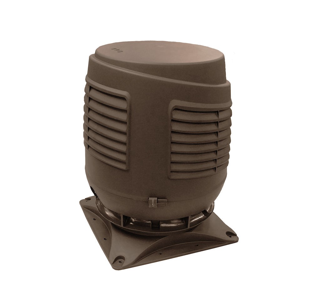 Приточный вентиляционный элемент 160S Vilpe INTAKE коричневый — Grandline