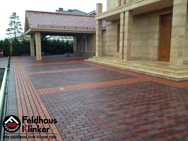 Тротуарный клинкер Feldhaus Klinker gala ferrum P409SKF 200x100x40 — Клинкерная
