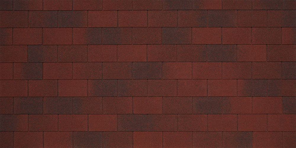 Битумная черепица TEGOLA CAPRI Rosso 401 (Красный) — Grandline