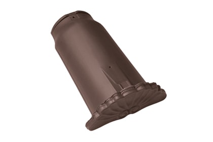 Начальная коньковая черепица Braas Опал темно-коричневый — Grandline