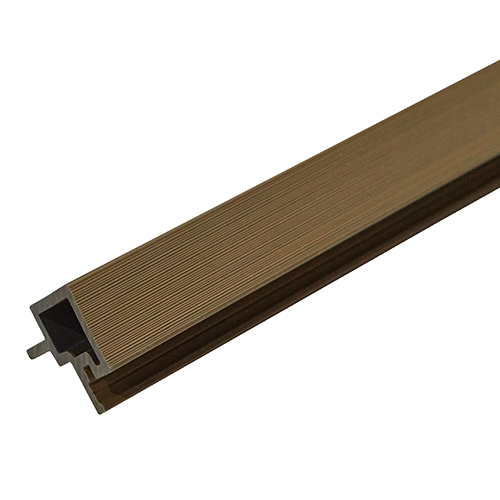 Угловой профиль CM Wall 3000х56х49мм цвет teak (тик) — Grandline