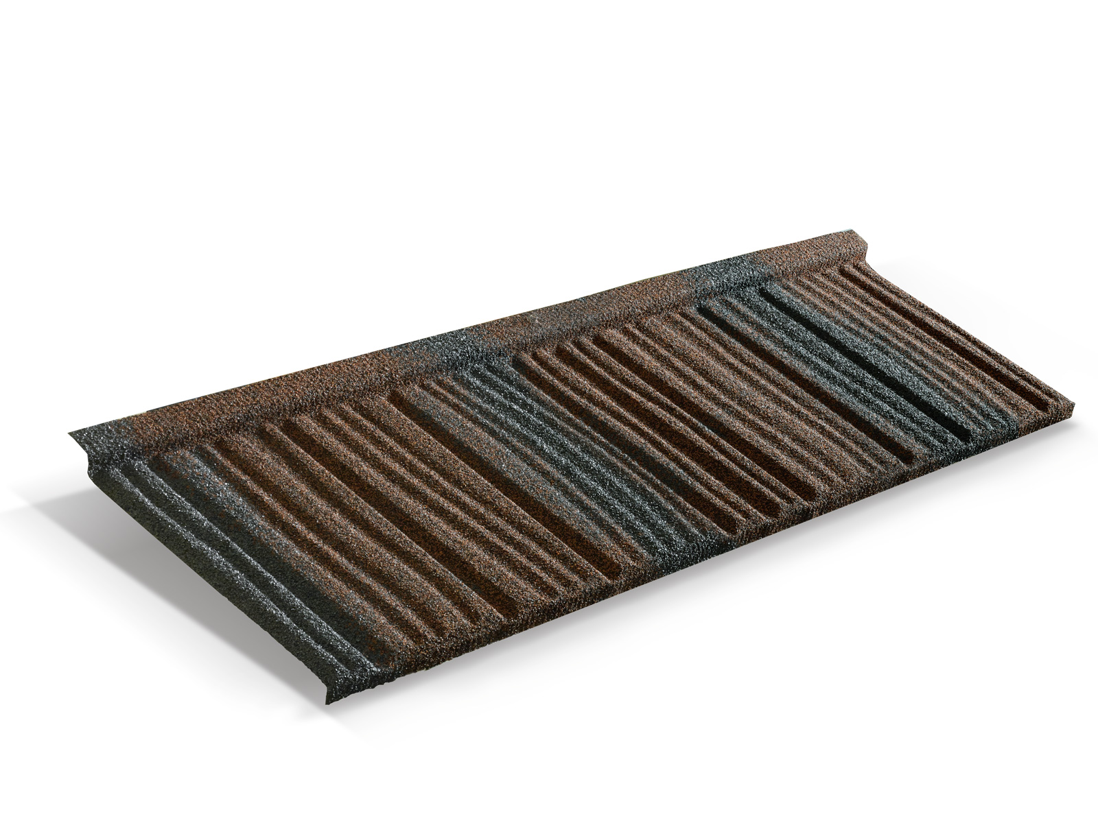 Лист Metrotile WoodShake кофейно-серый — Grandline