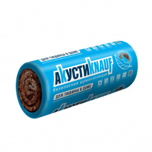 Утеплитель Knauf АкустиKNAUF 7500*610*50мм 18.3м2 0.915м3 минвата (стекловолокно) — Утеплитель