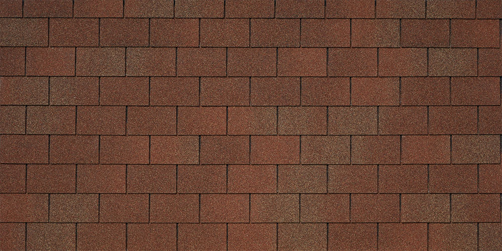 Битумная черепица TEGOLA TOSCANA terracotta 406 (терракотта) — Grandline