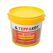 Мастика клеящая универсальная «Терракот», 1,5 кг — Терракот