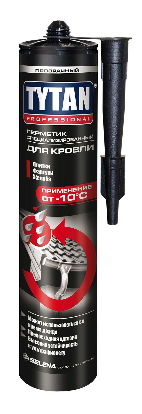 Герметик Специализированный для Кровли TYTAN Professional прозрачный 310 мл (до -10) — Grandline