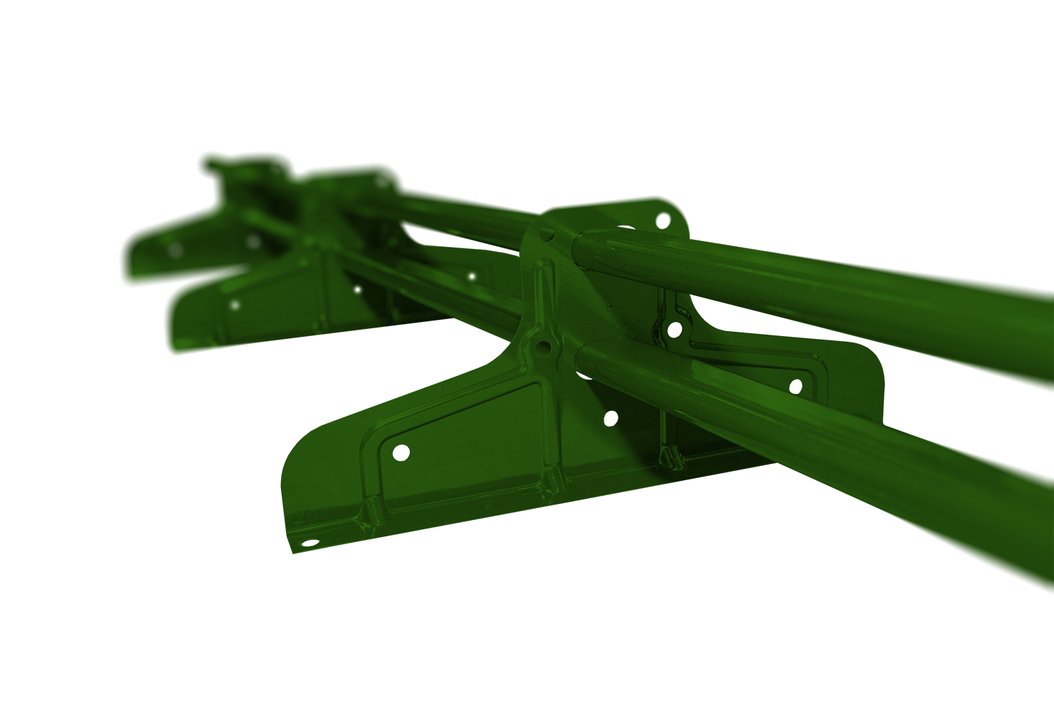Снегозадержатель Стандарт Т4 d 40х20 RAL 6002 (3м) — Grandline