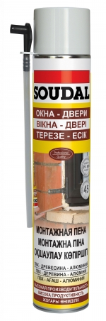 Soudal ручная пена 45 12*750мл (114093) — Grandline