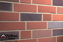 Клинкерный кирпич Feldhaus Klinker K364NF lava azur liso — 240х115х71