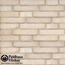 Клинкерный кирпич Feldhaus Klinker K910DF Premium vario crema albula — Кирпич