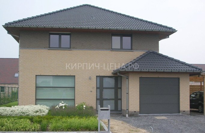 Кирпич ручной формовки Vandersanden 7. Gelb Silbersand, М50 — Кирпич