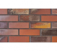 Клинкерный кирпич АВС Norderney rot-bunt Schmolz glatt, NF — 240х115х71